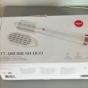 T3 AireBrush Duo with White and Rose Gold Finish